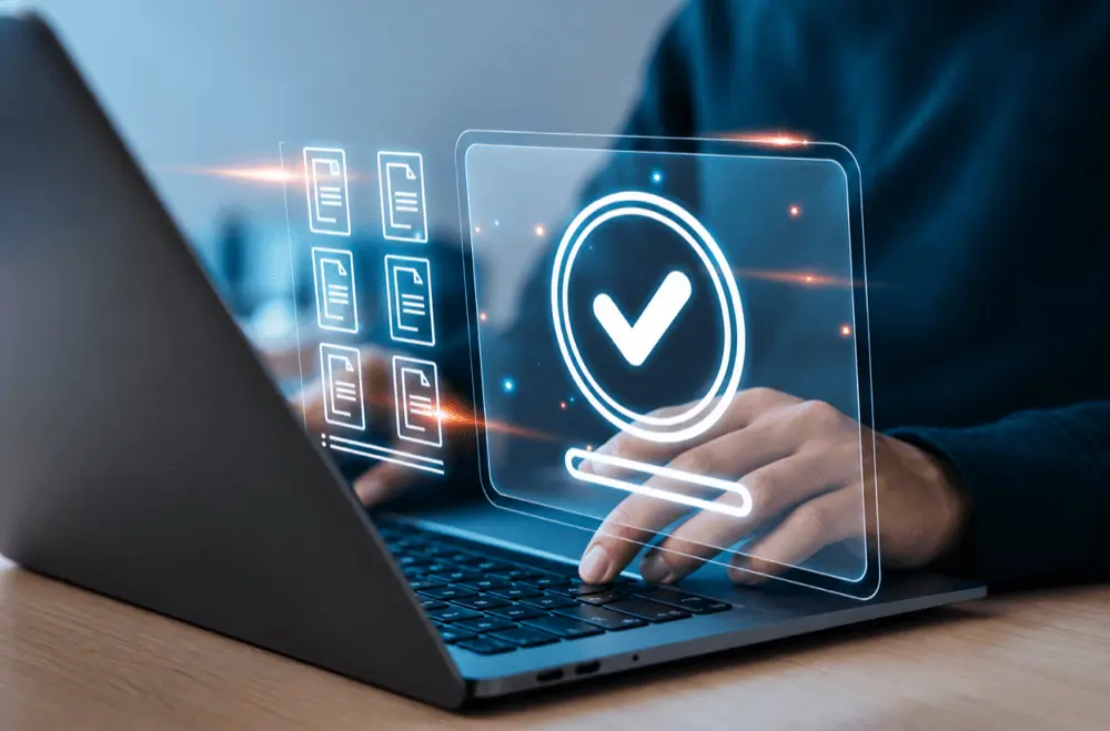 SXAccess device requirement checks on a laptop